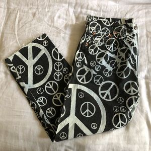 Levi’s Peace Sign Jeans